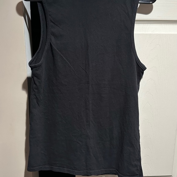 Black and white graphic tank top. Size medium. EUC!! #75 - Picture 2 of 3